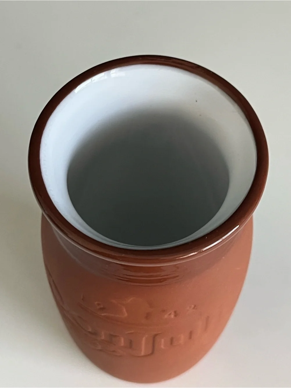 Don Julio 1942 Cantarito de Barro Terracotta Clay Cup Mug